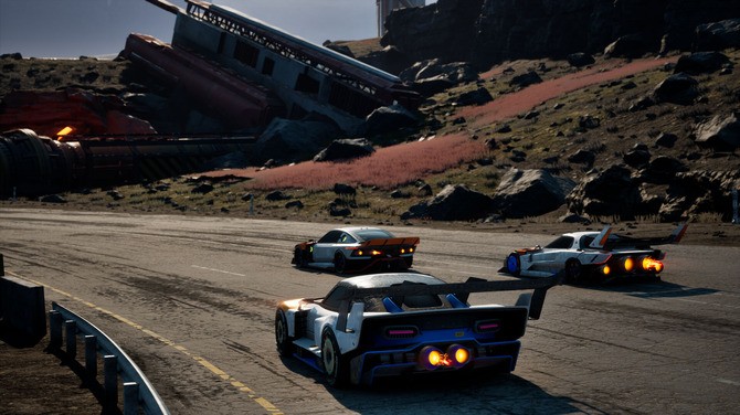 《Screamer》登陆Steam正式推出 动画渲染风格爆裂赛车(图2) 《Screamer》登陆Steam正式推出 动画渲染风格爆裂赛车